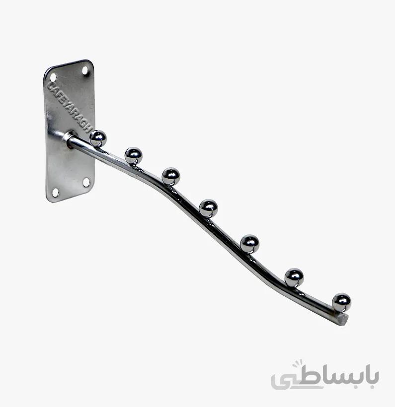 رگال تیله ای کفی باریک کروم