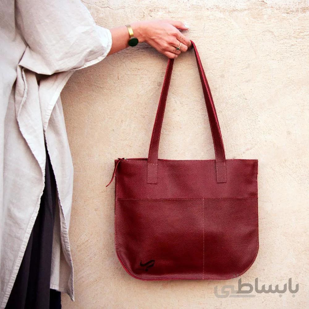 کیف دستی چرمی زنانه ا Women's leather handbag