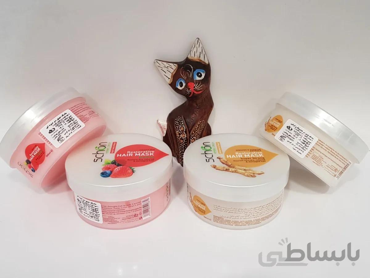 ماسک موی شون SCHON مدل ترمیم کننده و احیا کننده حجم 300 میلی لیتر