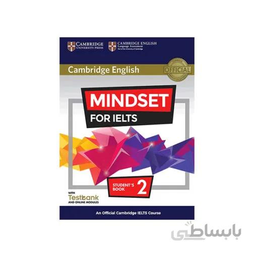 cambridge english mindset for ielts 2student book +qr کتاب