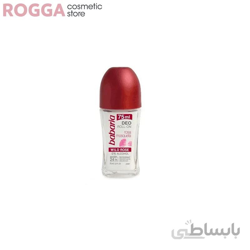 رول ضد تعریق زنانه باباریا مدل رز حجم 75g