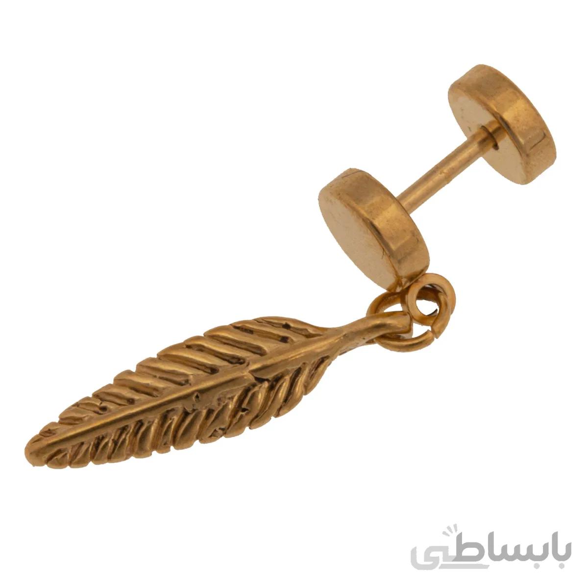 پیرسینگ گوش طرح پر کد p29
