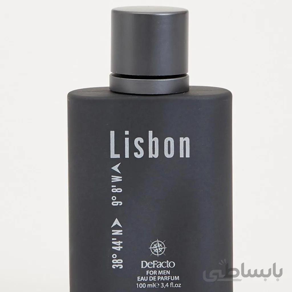 عطر مردانه دیفکتو لیزبان مشکی 100 میل Defacto Lisbon
