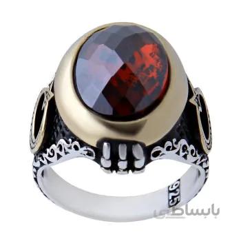 انگشتر نقره مردانه کد am_535