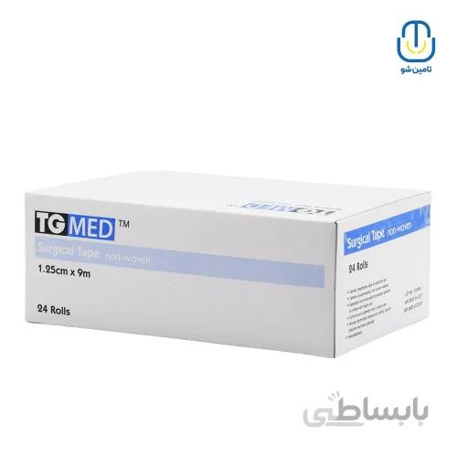 چسب ضدحساسیت تی جی مد ۹*۱/۲۵ سانتی متر ا TG-med anti allergy adhesive 1/25-9cm