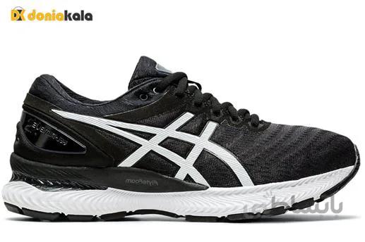 کفش کتونی پیاده روی، رانینگ و اسپرت اورجینال مرانه و پسرانه اسیکس نیمباس22 ASICS GEL NIMBUS 22 1012a587-005 ا Original walking running and sport sneakers ASICS GEL NIMBUS 22 1012a587-005