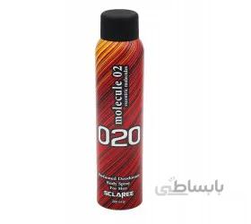 اسپری خوشبو کننده بدن مردانه اسکلاره مدل Molecule حجم 200 میلی لیتر