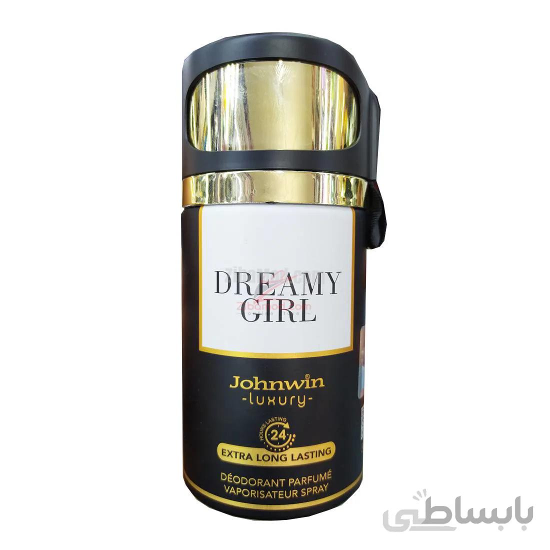 اسپری خوشبو کننده بدن ۲۵۰ میل جانوین رایحه گودگرل ا Johnwin