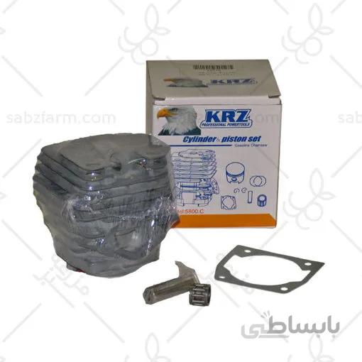 سیلندر رینگ پیستون کامل اره موتوری 5200 (چینی)