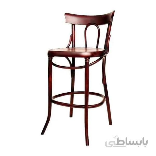 صندلی بار لهستانی مدل O705 هنر خم چوب