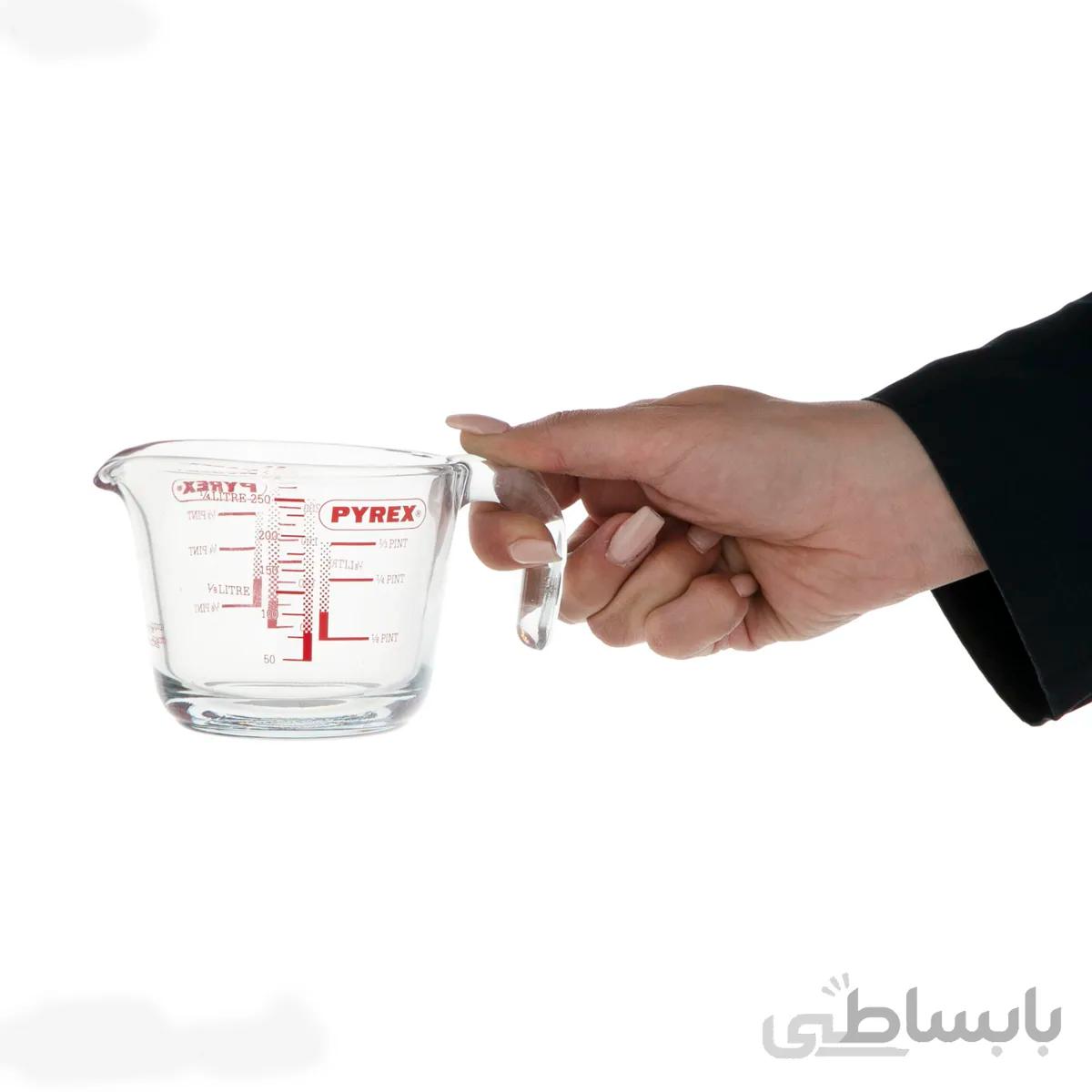 پیمانه پیرکس مدل CUP گنجایش 250 سی سی