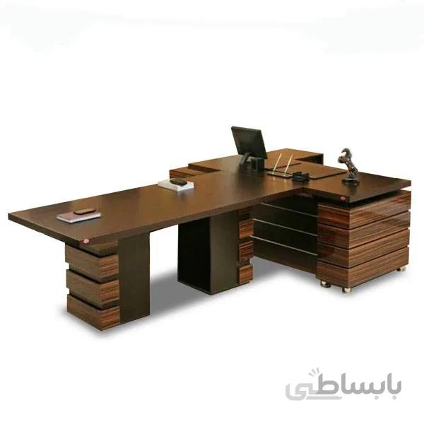 میز مدیریت با کنفرانس ازالیا - ایرانیان چوب