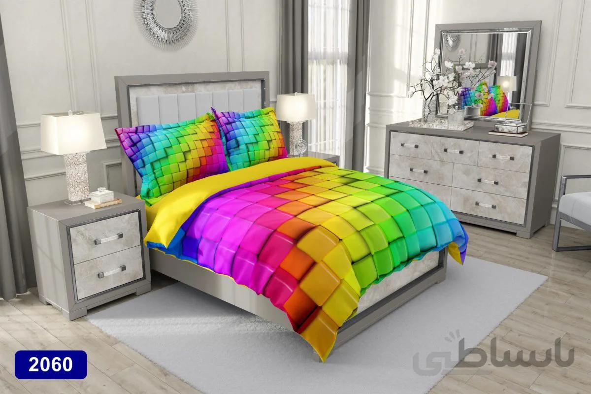 سرویس لحاف روتختی سه بعدی کارینا دو نفره مدل 2060
