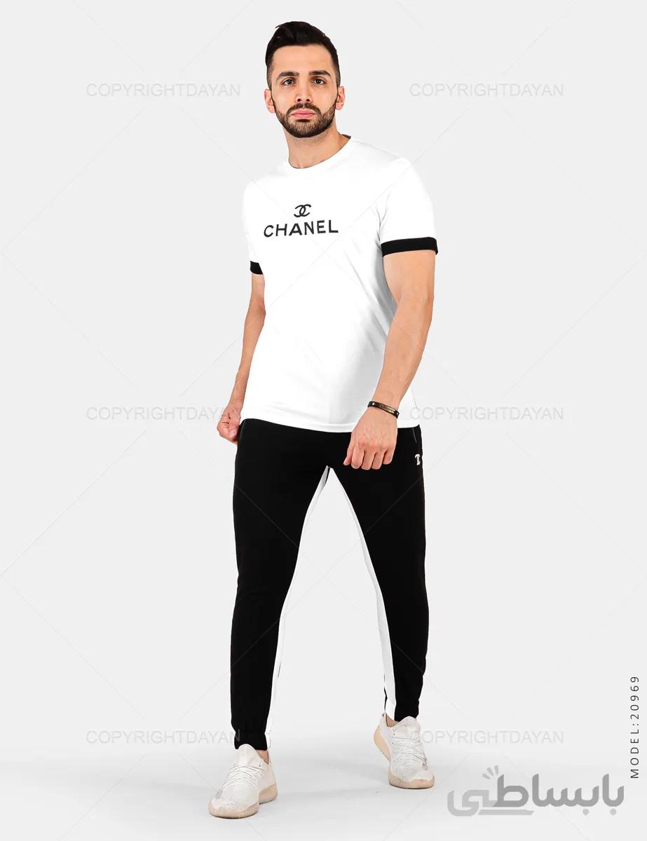 ست تیشرت و شلوار مردانه Chanel مدل 20969
