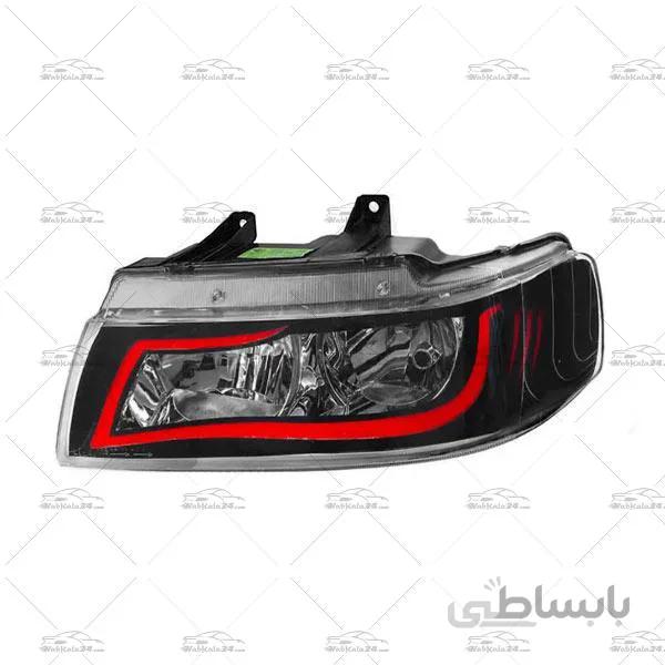 چراغ جلو اسپرت سمند طرح آکورد قرمز