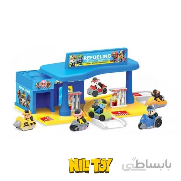 پمپ بنزین سگ های نگهبان(PAW PATROL)