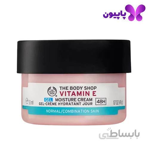 ژل کرم مرطوب کننده ویتامین E بادی شاپ