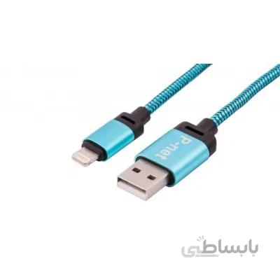کابل تبدیل USB به لایتنینگ پی نت مدل KB-417 طول 1.2 متر