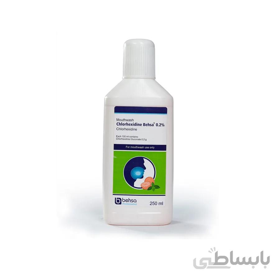 دهانشویه کلرهگزیدین بهسا ۰/۲