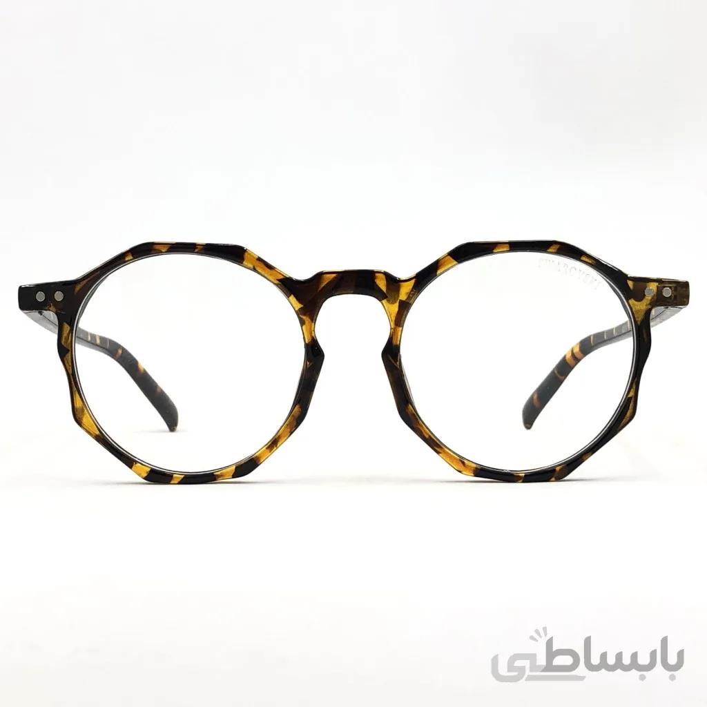 فریم عینک طبی با عدسی بلوکات مدل Z-3374-Leo