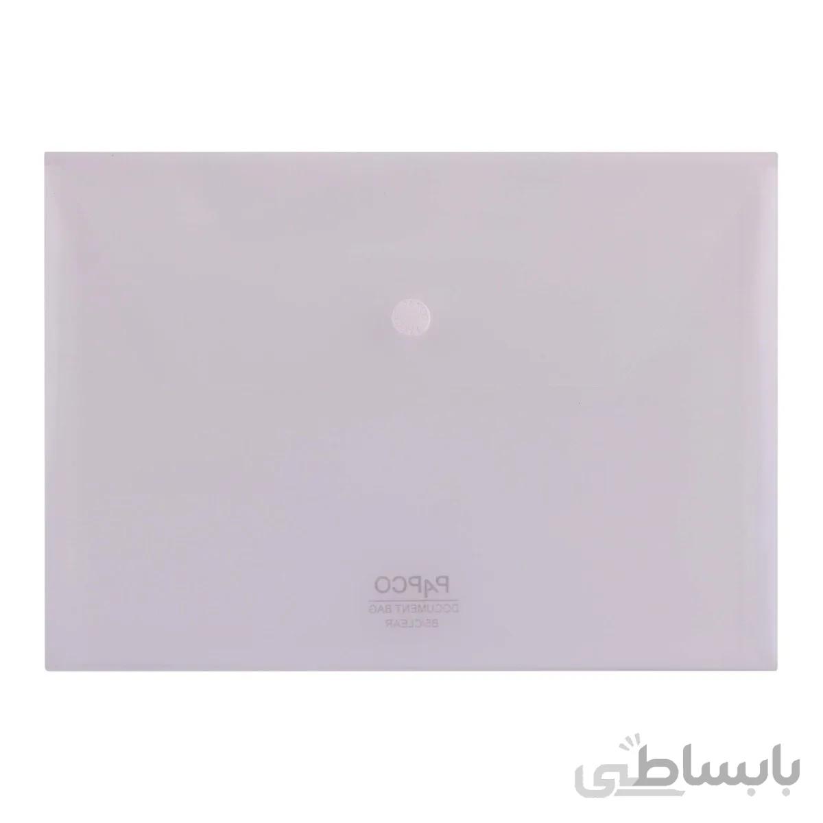 پاکت دکمه دار B5 کارتن 288 عددی کد B5-Clear