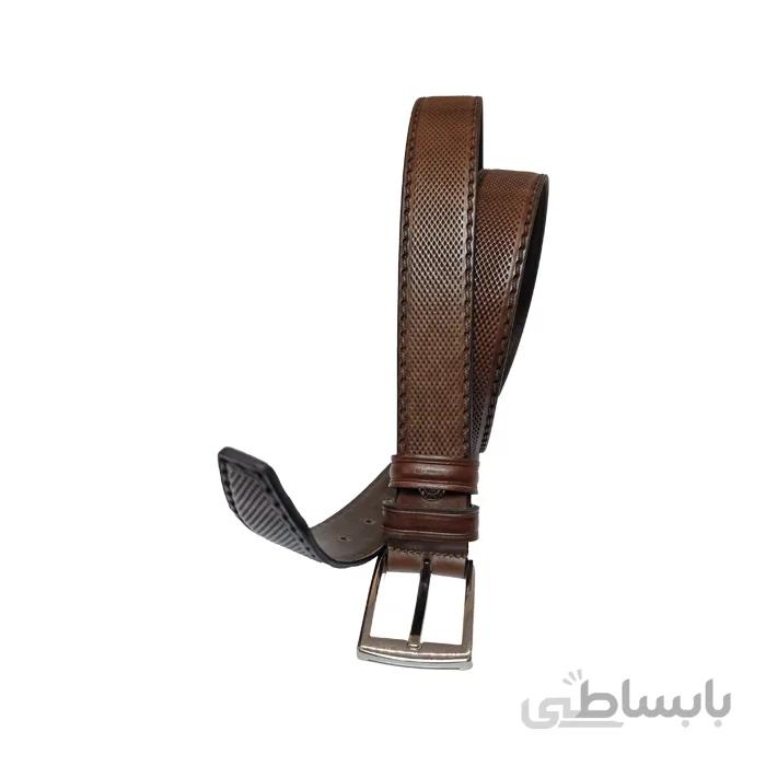 کمربند چرم طبیعی مارک Gara