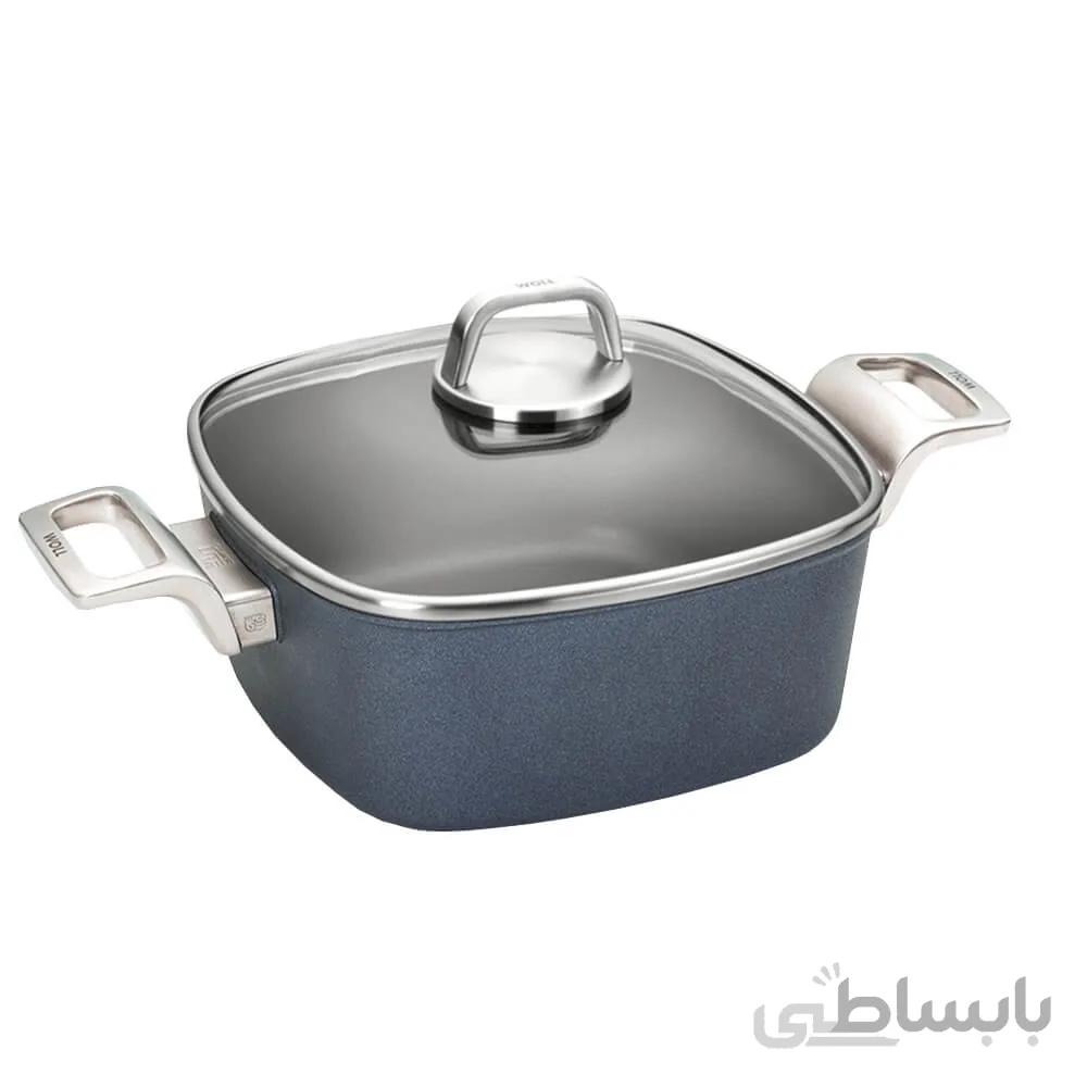 قابلمه 28 سانت وول مدل WOLL Diamond Lite Pro Gusskasserollen viereckig