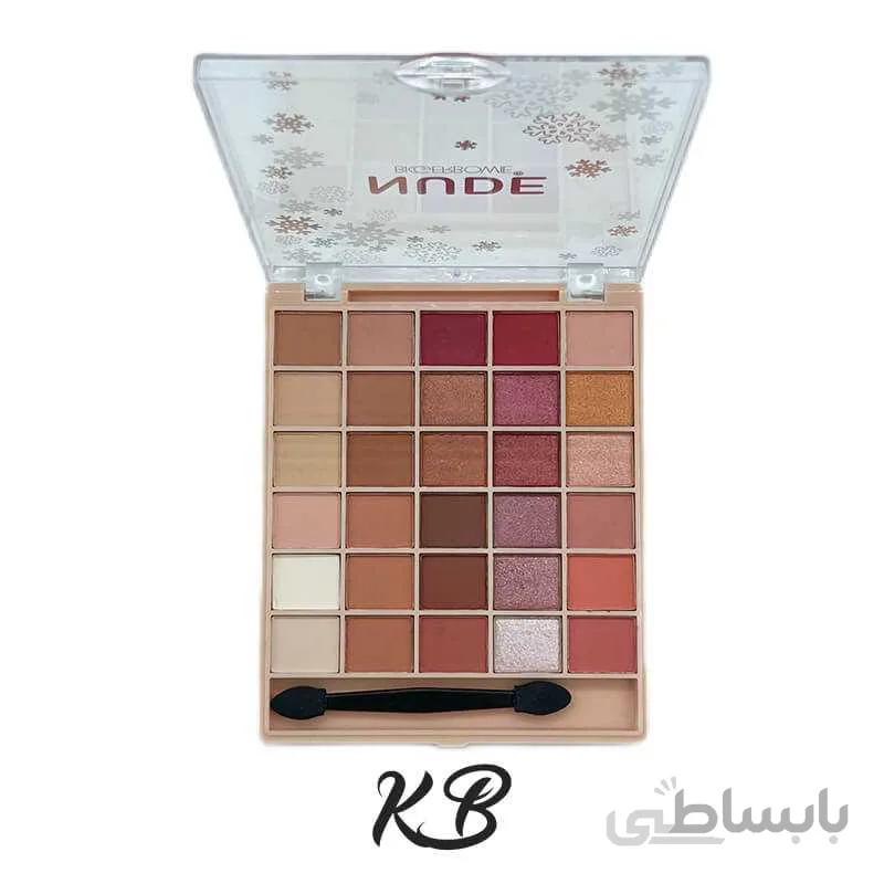 پلت سایه 30رنگ طرح نودNUDE