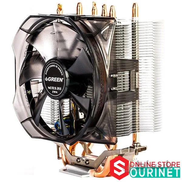 خنک کننده CPU گرین مدل NOTUS 200-PWM ا Green Fan CPU NOTUS-200 PWM