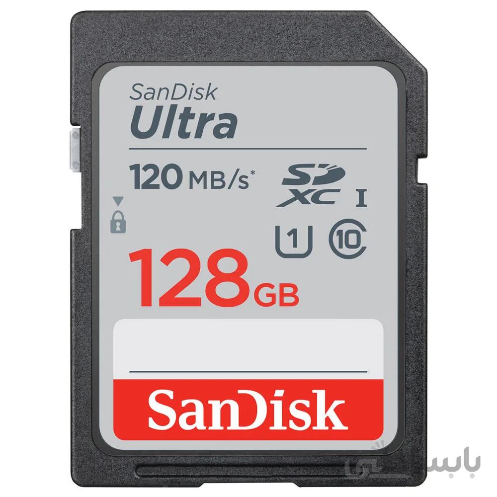 کارت حافظه سندیسک SanDisk 128GB Ultra UHS-I SDXC