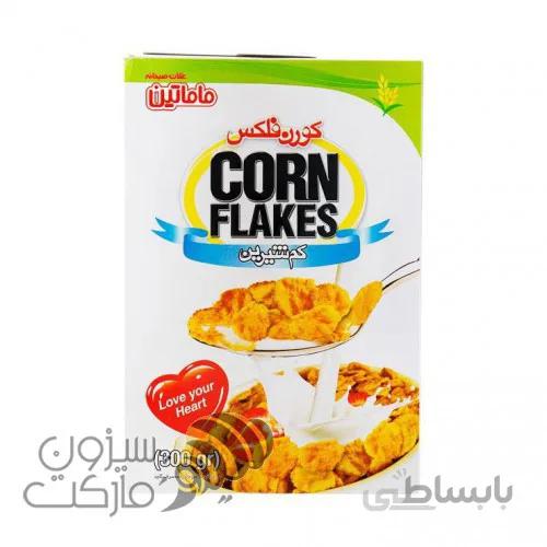 کورن فلکس کم شیرین 300 گرمی ماماتین