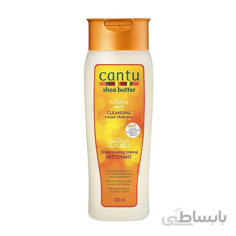 شامپو کانتو شی باتر موهای فر و مجعد Cantu Shea Butter Cleansing Cream Shampoo