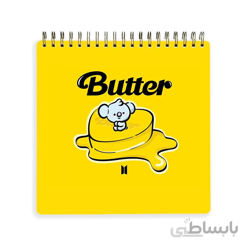 دفترچه يادداشت bts butter کد 10100195