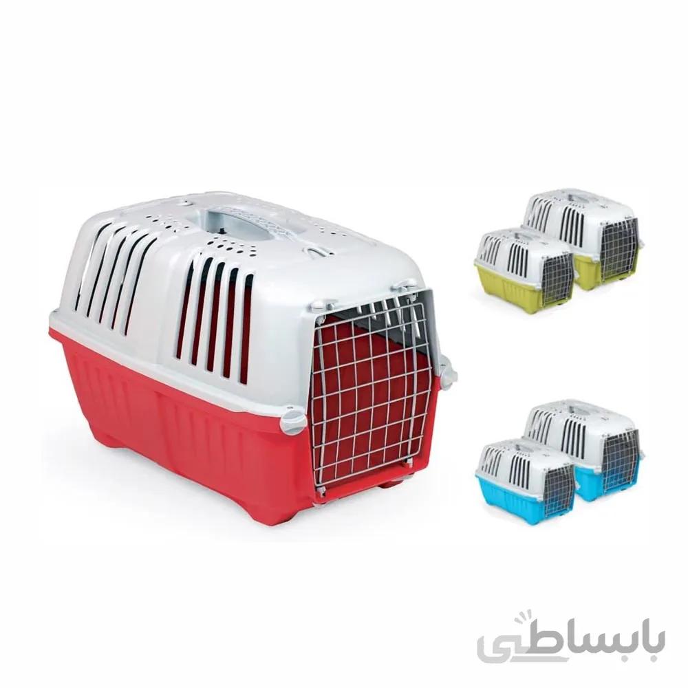 باکس حمل سگ و گربه ام پی اس مدل پراتیکو با درب اهنی ا MPS Pratico Carrying Box With Iron Lid For Cats and Dogs