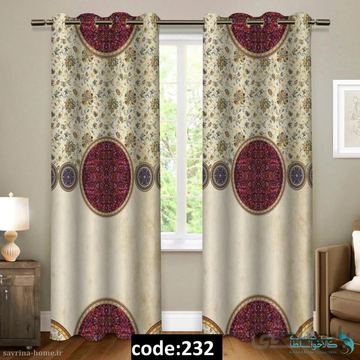 پرده پانچی سری اسلیمی مدل Sh-232