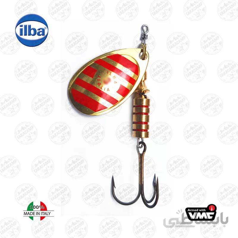لانسه ماهیگیری سایز 2 ایلبا 21212 Gold Red Zebra ilba