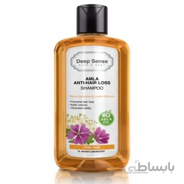 دیپ سنس شامپو تقویت كننده و حجم دهنده سی گل ا deep sense fortifying shampoo seagull200mile