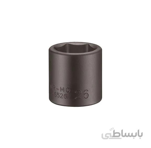 بکس فشارقوی جنیوس سایز 26 میلی‌متر مدل 413826M026 درایو 1/2 اینچ