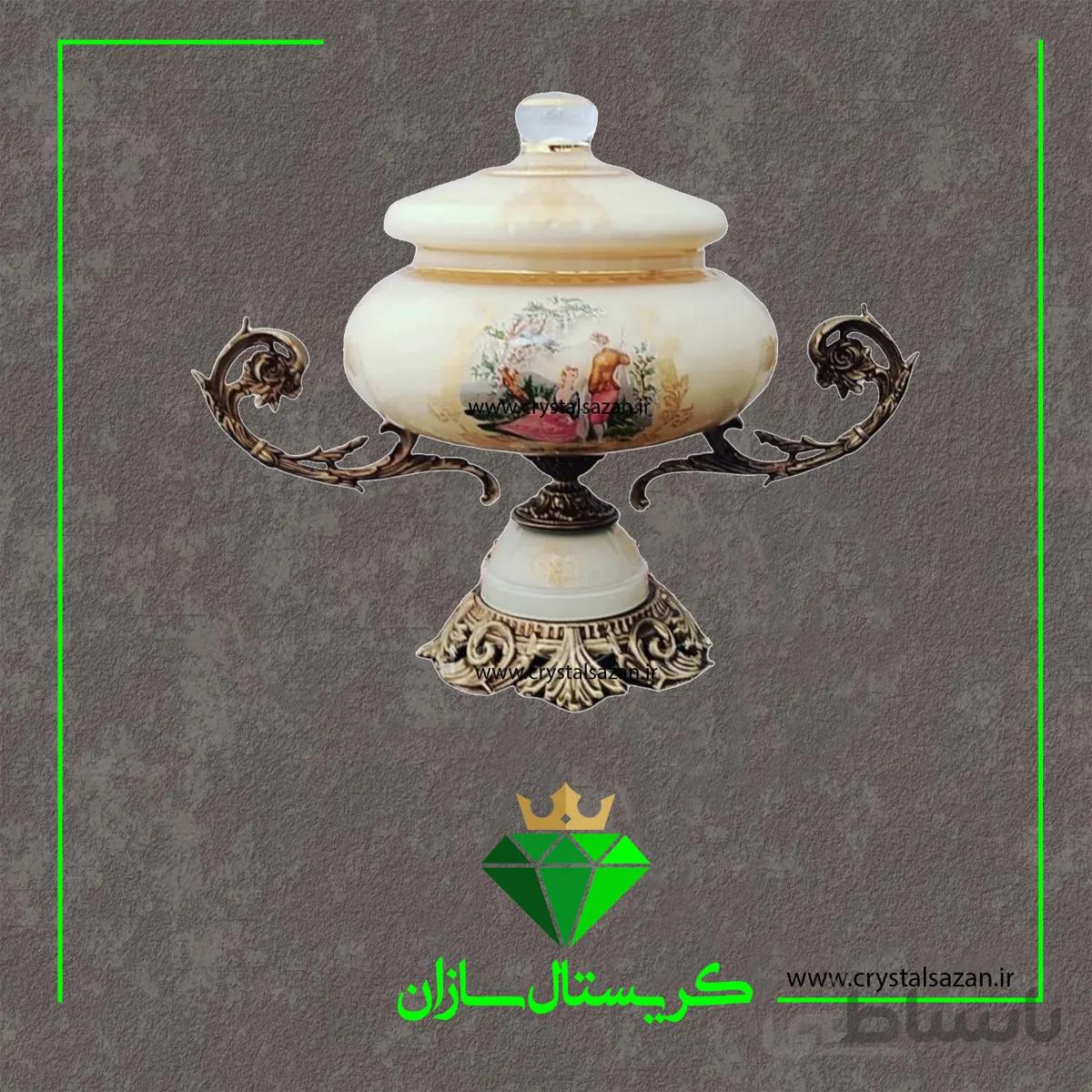 شکلات خوری کریستال کد K1308 کریستال سازان