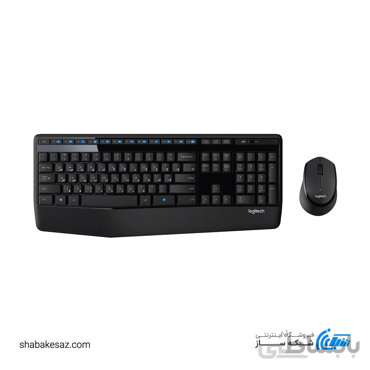 کیبورد و ماوس بی سیم لاجیتک Combo MK345 RF