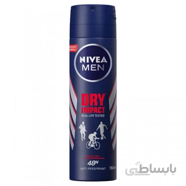 سپری مردانه نیوآ مدل DRY IMPACT حجم 150 میل
