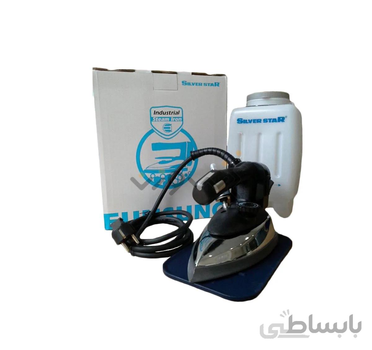 اتو بخار سرمی ۳ لیتری سیلور استار (اینترکات)