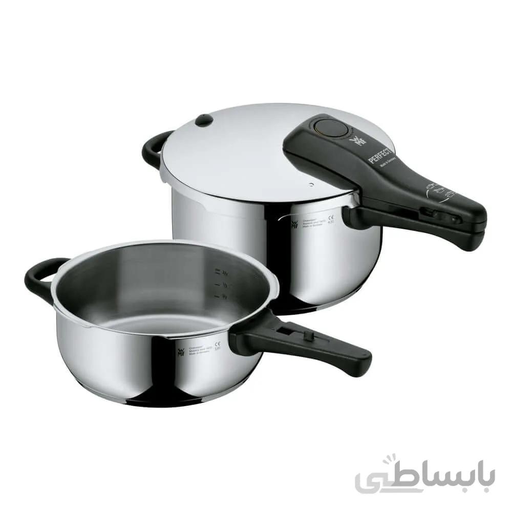 زودپز دو قلو دبلیو ام اف مدل Pressure cooker PERFECT گنجایش3 و 4.5 لیتر
