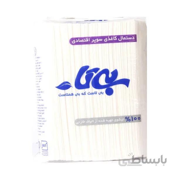 دستمال کاغذی اقتصادی بیتا کد ۷۵۰ سفید – کارتن ۱۲ تایی