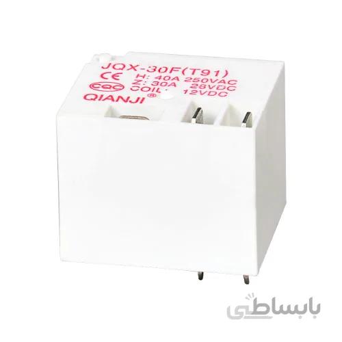 رله ۴۰ آمپر بوبین ۱۲ ولت