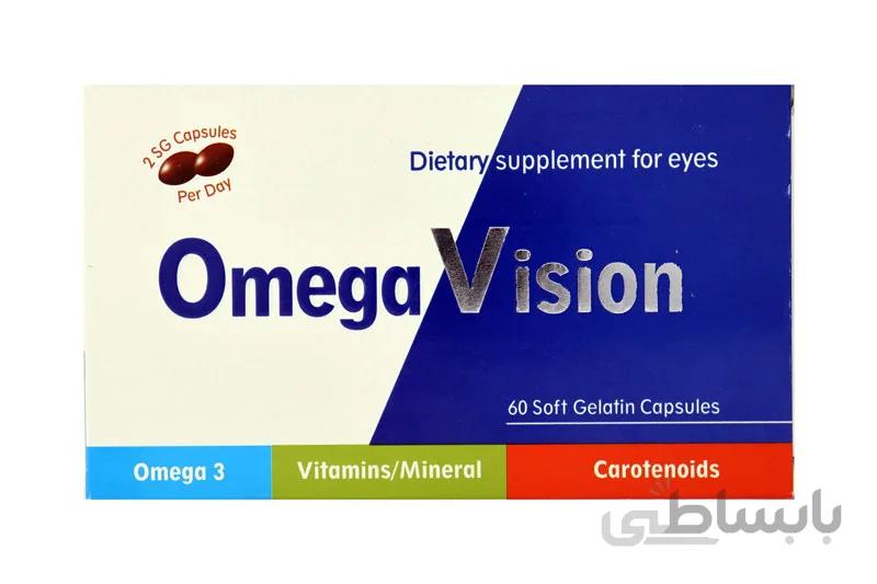 سافت ژل امگا ویژن دانا 60 عددی ا Daana Omega Vision 60 Softgels