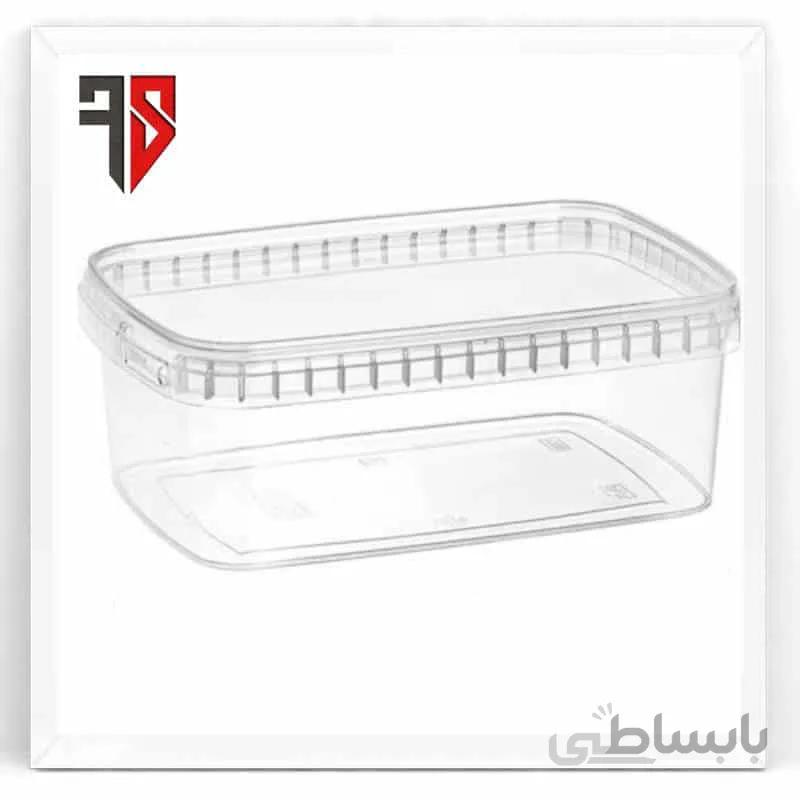 ظرف 1200 طب پلاست با درب