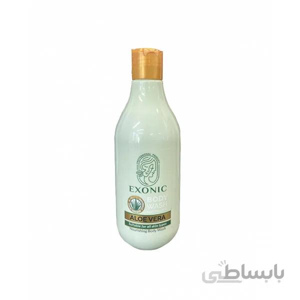 شامپو بدن کرمی عصاره آلوئه ورا EXONIC