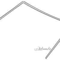 نوار دور شيشه اصلی میتسوبیشی ( Genuine parts ) - لنسر