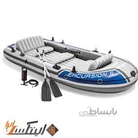 قایق بادی اکسکروشن 5 نفره Intex 68325 ا Intex 68325